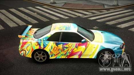 Nissan Skyline R34 Zoelly S6 para GTA 4