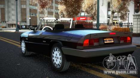 Alfa Romeo Spider 115 Fedceqeki para GTA 4