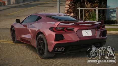 Chevrolet Corvette C8 20th para GTA San Andreas