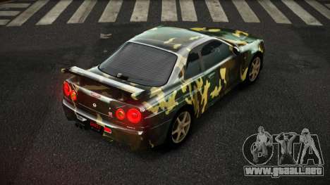 Nissan Skyline R34 Zoelly S2 para GTA 4