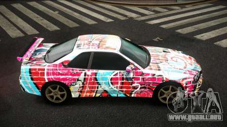Nissan Skyline R34 Zoelly S7 para GTA 4