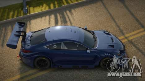 Lexus RC-F GT3 Kejody para GTA San Andreas
