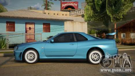 Nissan Skyline GT-R R34 Jatian para GTA San Andreas