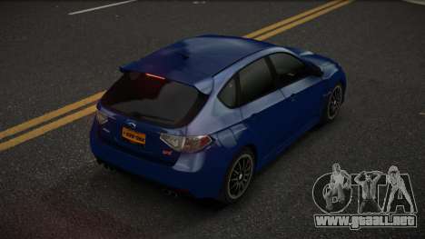 Subaru Impreza Logu para GTA 4