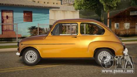 Fiat 600 Mejorado para GTA San Andreas