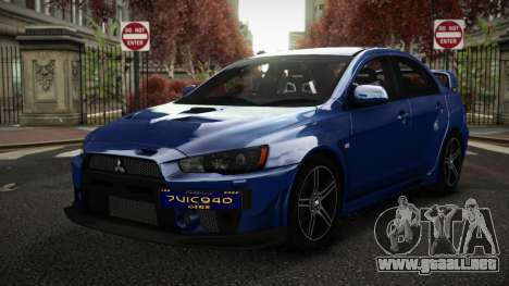 Mitsubishi Lancer Evolution X Atad para GTA 4