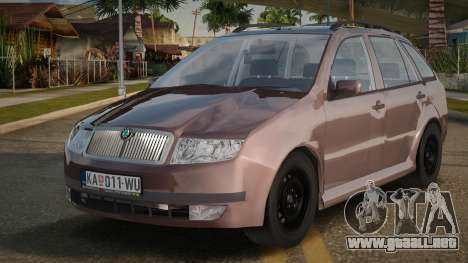 Skoda Fabia Vinen para GTA San Andreas