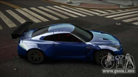 Nissan GT-R Wolref para GTA 4