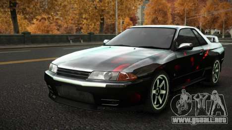 Nissan Skyline R32 Vierolas S1 para GTA 4