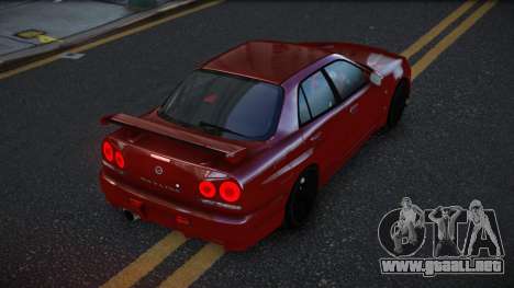 Nissan Skyline R34 Pajlisupi para GTA 4