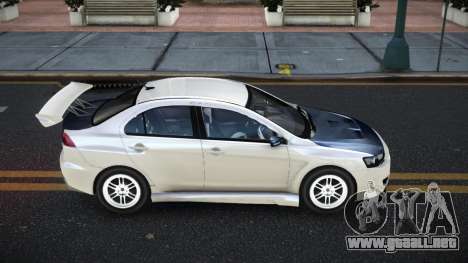 Mitsubishi Lancer Evolution X Atez para GTA 4