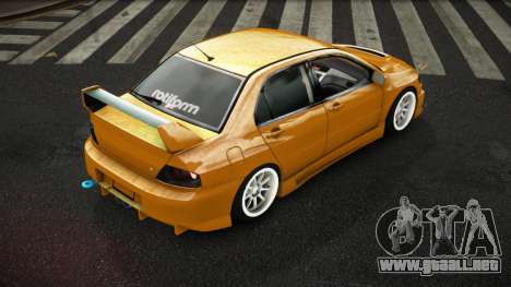 Mitsubishi Lancer Evolution VIII Kesla para GTA 4
