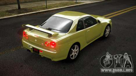 Nissan Skyline R34 Sahunlia para GTA 4