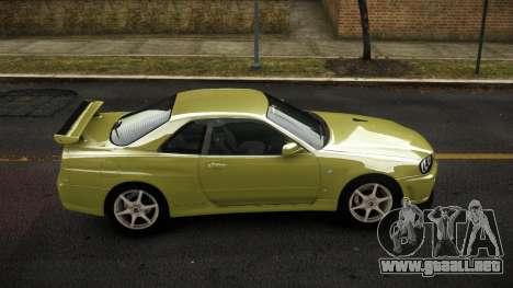 Nissan Skyline R34 Sahunlia para GTA 4