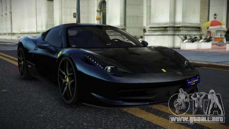Ferrari 458 Wizuranor para GTA 4