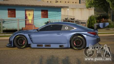 Lexus RC-F GT3 Kejody para GTA San Andreas