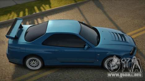Nissan Skyline GT-R R34 Jatian para GTA San Andreas