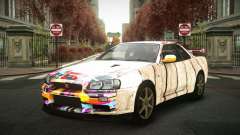 Nissan Skyline R34 Zoelly S7 para GTA 4