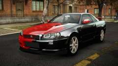 Nissan Skyline R34 Sahunlia S4 para GTA 4