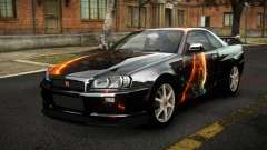 Nissan Skyline R34 Sahunlia S9 para GTA 4