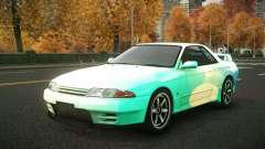 Nissan Skyline R32 Vierolas S8 para GTA 4