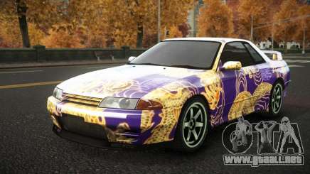 Nissan Skyline R32 Vierolas S4 para GTA 4