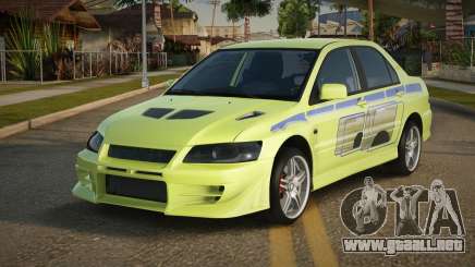 Mitsubishi Lancer Evolution VII Erley para GTA San Andreas