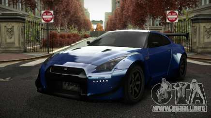 Nissan GT-R Wolref para GTA 4