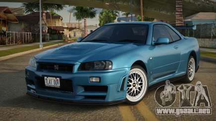 Nissan Skyline GT-R R34 Jatian para GTA San Andreas