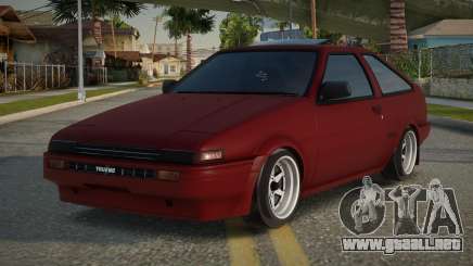 Toyota AE86 Isjelia para GTA San Andreas