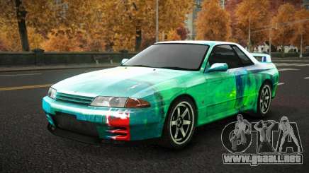 Nissan Skyline R32 Vierolas S9 para GTA 4