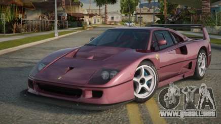 Ferrari F40 Nakimra para GTA San Andreas