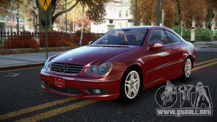 Mercedes-Benz CLK55 AMG Cawvin para GTA 4