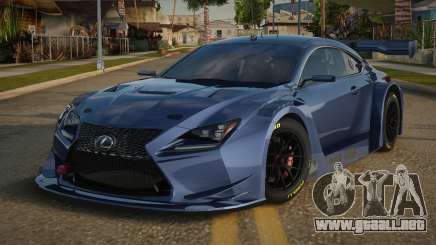 Lexus RC-F GT3 Kejody para GTA San Andreas