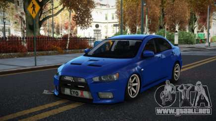Mitsubishi Lancer Evolution X Bolifa para GTA 4