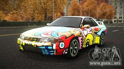 Nissan Skyline R32 Vierolas S12 para GTA 4