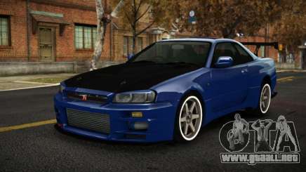 Nissan Skyline R34 Osun para GTA 4