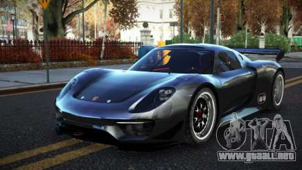 Porsche 918 Nelzunuy para GTA 4