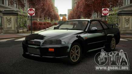 Nissan Skyline R34 Hiso para GTA 4
