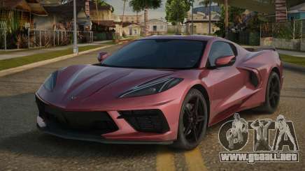Chevrolet Corvette C8 20th para GTA San Andreas