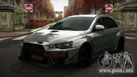 Mitsubishi Lancer Evolution X Vofuc para GTA 4
