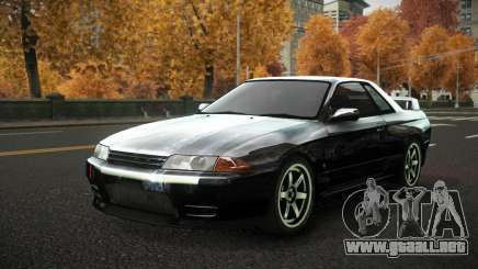 Nissan Skyline R32 Vierolas S6 para GTA 4