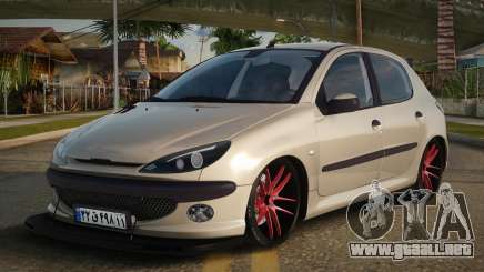 Peugeot 206 Lyjais para GTA San Andreas