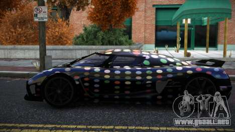 Koenigsegg Agera Vanles S3 para GTA 4