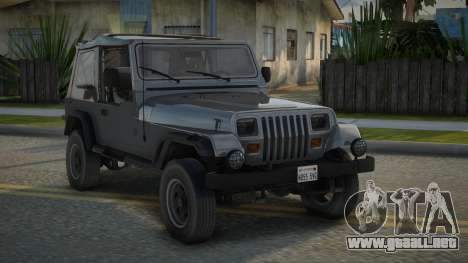 Jeep Wrangler 88th para GTA San Andreas