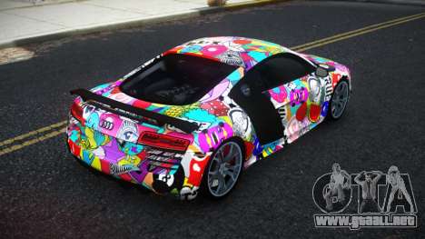 Audi R8 Saria S8 para GTA 4