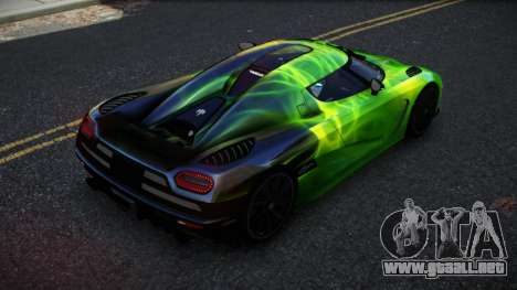 Koenigsegg Agera Vanles S6 para GTA 4
