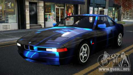 BMW 850CSi Galelina S8 para GTA 4