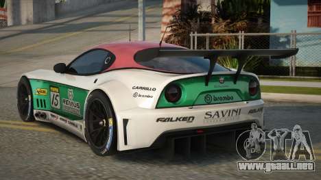 Alfa Romeo 8C GT3 Competizione para GTA San Andreas