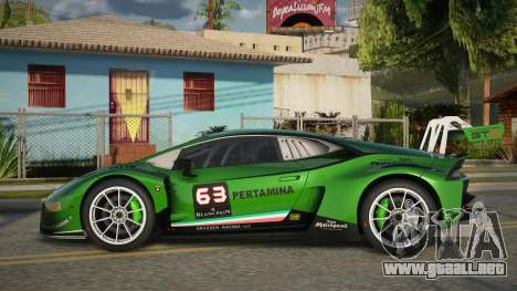 Lamborghini Huracan GT3 Neron para GTA San Andreas